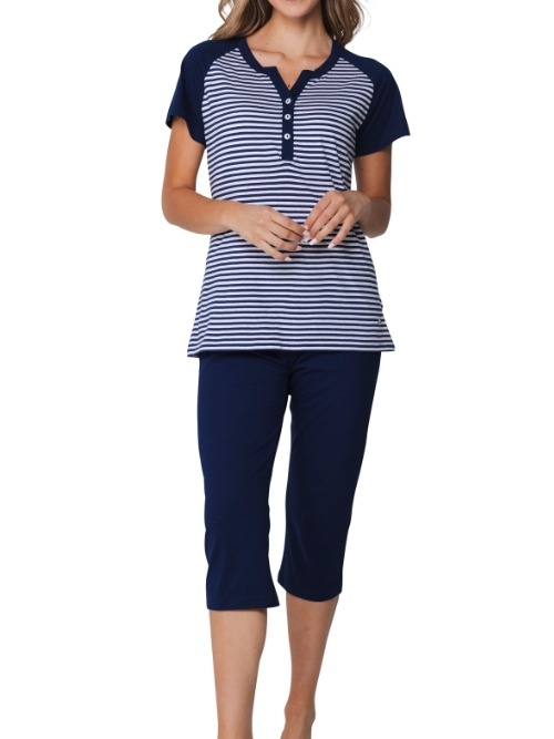 Pastunette Women navy blue pajama