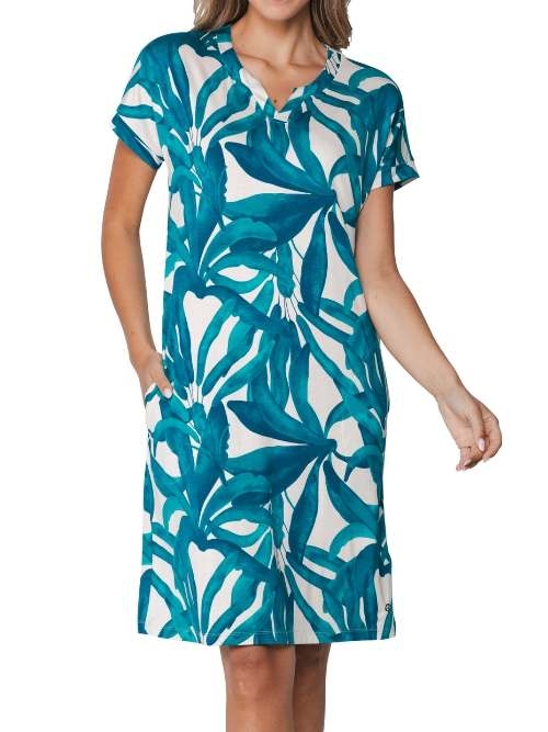 Pastunette Women aqua nightdress