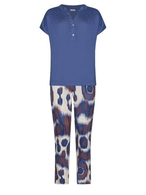 Pastunette Women blue pajama