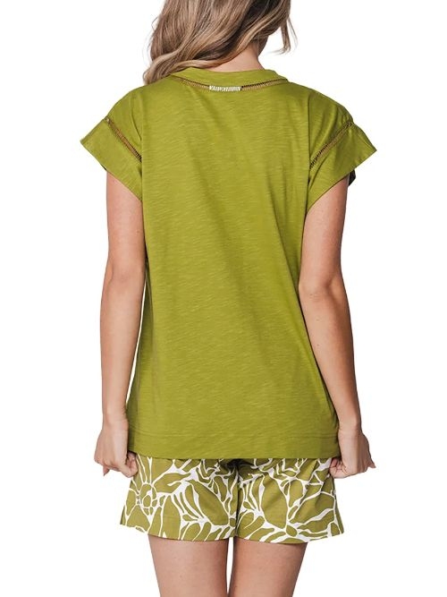 Pastunette Women green shortama