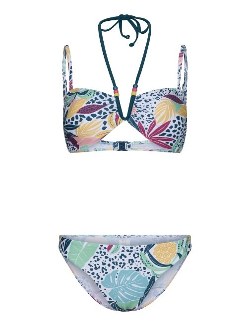 Rebelle Badmode green set