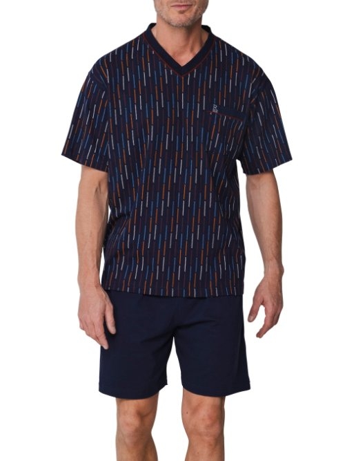 Robson Men navy blue shortama