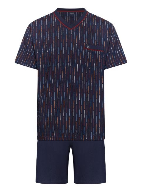 Robson Men navy blue shortama