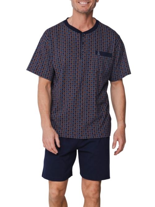 Robson Men navy blue shortama