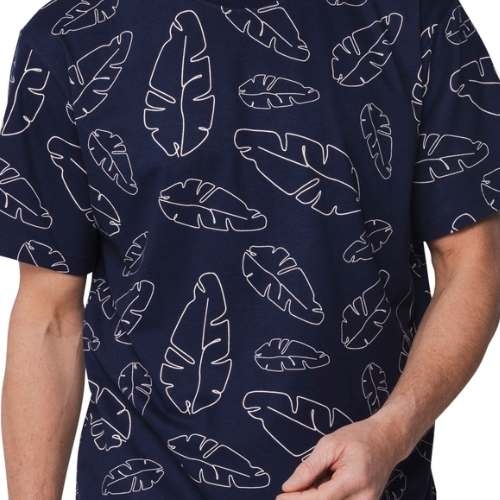 Pastunette Men navy blue shortama