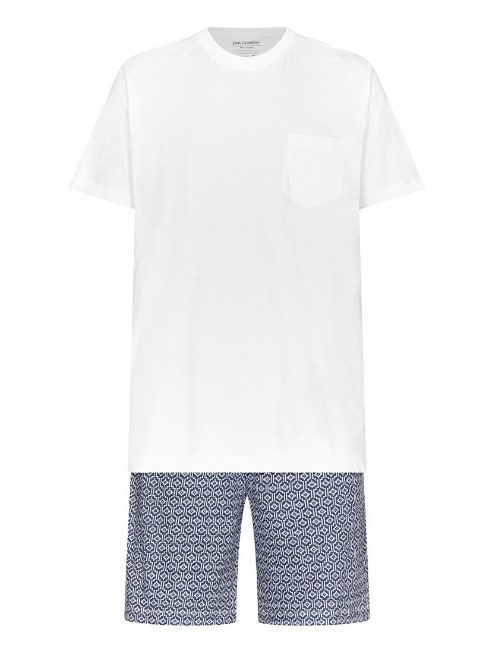 Pastunette Men white shortama