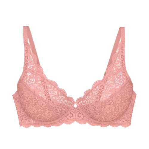 Triumph Amourette pink non-padded bra