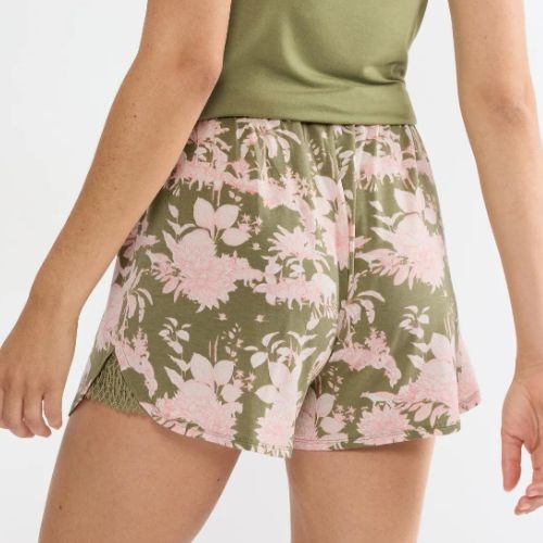 Triumph Aura Spotlight olive green pyjama trouser