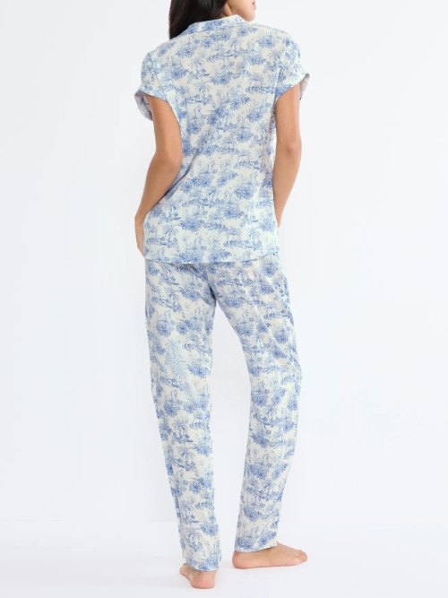 Triumph Boyfriend Fit blue pajama