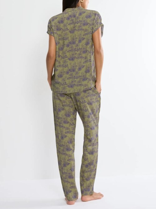 Triumph Boyfriend Fit green pajama