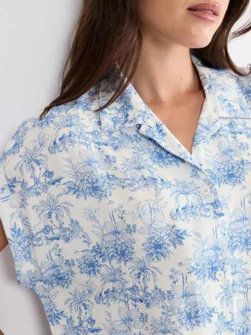 Triumph Boyfriend Fit blue nightdress