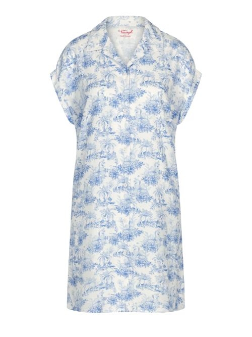 Triumph Boyfriend Fit blue nightdress