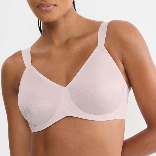Triumph Essential Minimizer pink non-padded bra