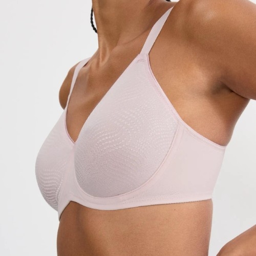 Triumph Essential Minimizer pink non-padded bra