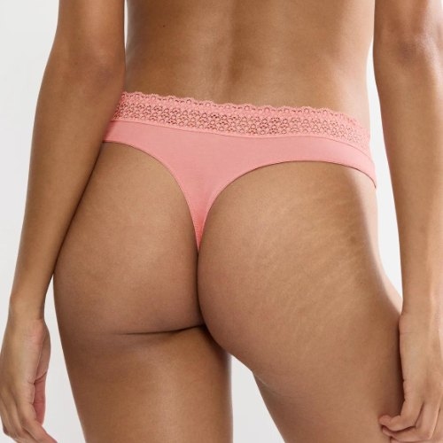 Triumph Feel of Modal pink thong