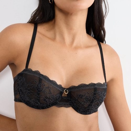 Triumph Comfort Allure black non-padded bra