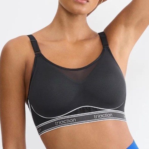 Triumph Triaction Cardio Breeze black sport bra