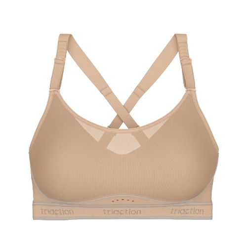 Triumph Triaction Cardio Breeze beige sport bra