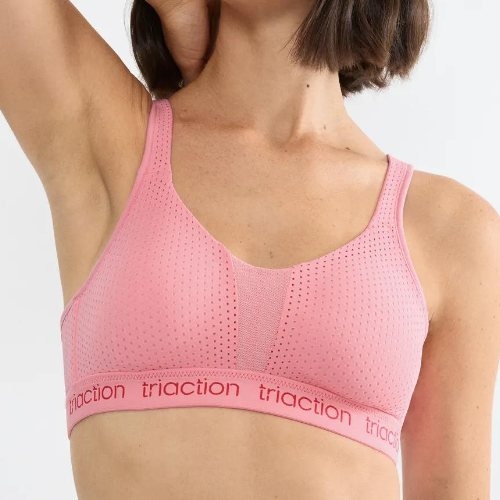 Triumph Triaction Energy Lite pink sport bra