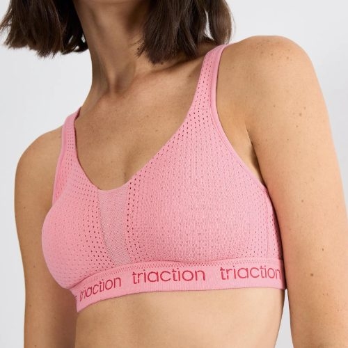 Triumph Triaction Energy Lite pink sport bra