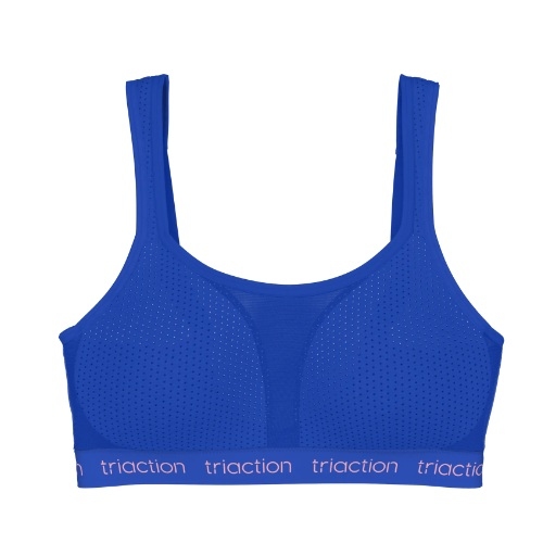 Triumph Triaction Energy Lite blue sport bra