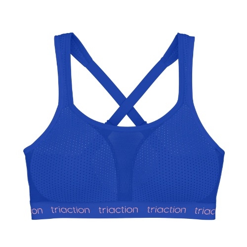 Triumph Triaction Energy Lite blue sport bra