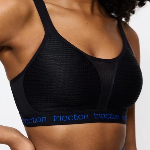 Triumph Triaction Energy Lite black sport bra
