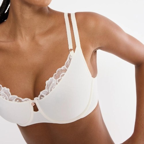Triumph Gardenia Florale off white padded bra
