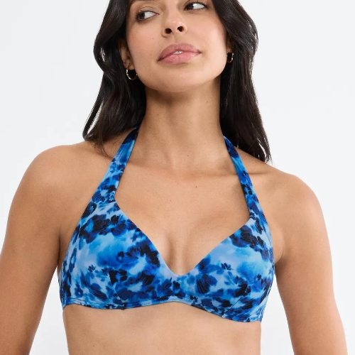 Triumph Swimwear Midnight Swim blue padded bikini bra