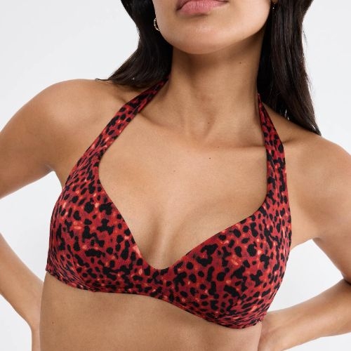 Triumph Swimwear Midnight Swim brown padded bikini bra