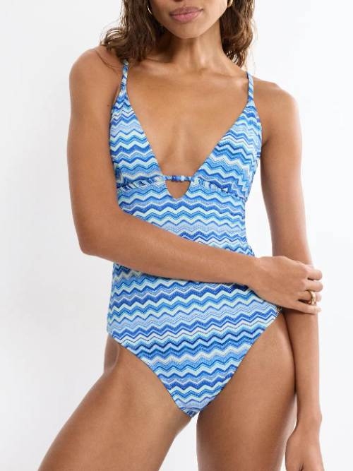 Triumph Swimwear Mix & Match blue bathingsuit