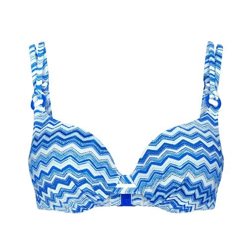 Triumph Swimwear Mix & Match blue padded bikini bra