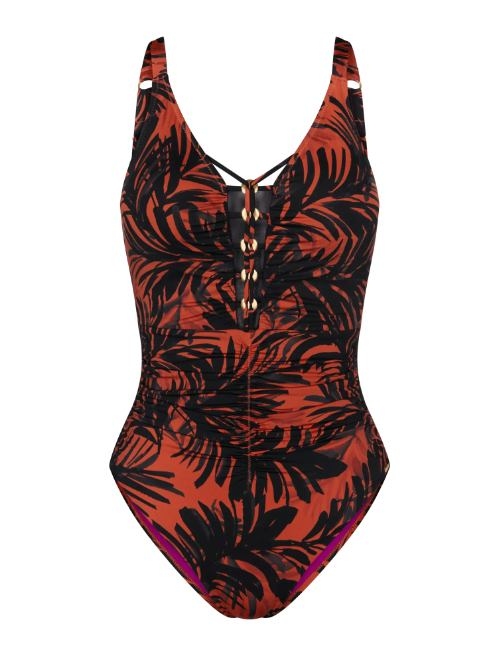 Triumph Swimwear Summer Palm brown bathingsuit
