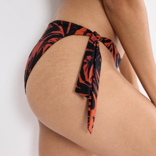 Triumph Swimwear Summer Palm brown bikini brief