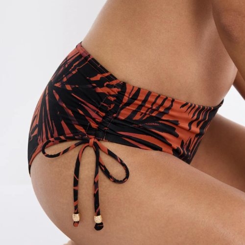 Triumph Swimwear Summer Palm brown bikini brief