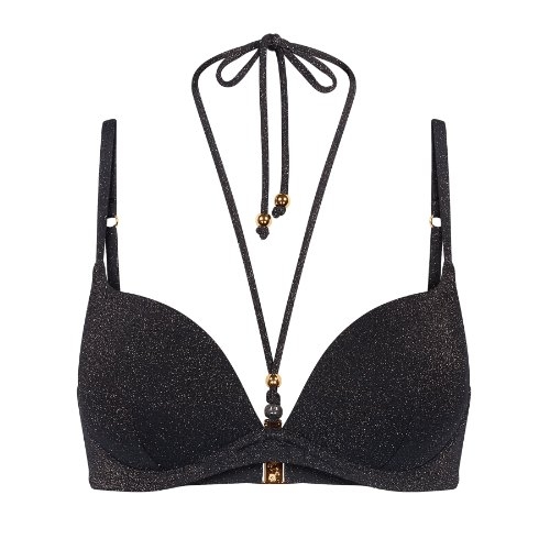 Triumph Swimwear Summer Sunset black padded bikini bra