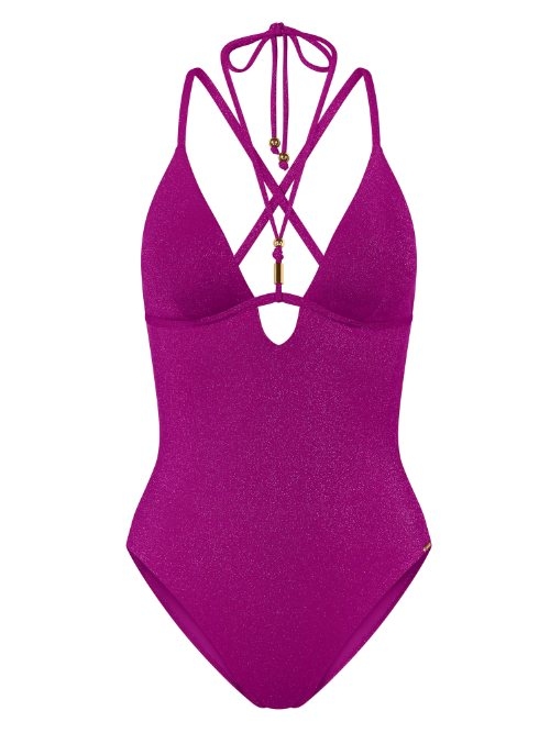 Triumph Swimwear Summer Sunset raspberry bathingsuit