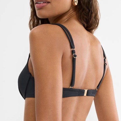Triumph Swimwear Summer Twist black padded bikini bra