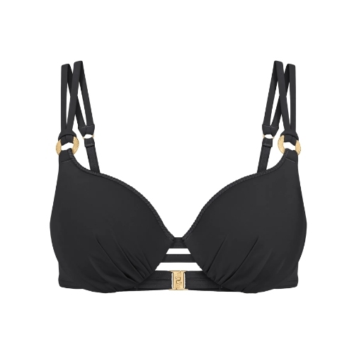 Triumph Swimwear Summer Twist black padded bikini bra