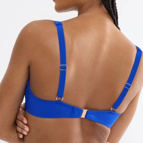 Triumph Swimwear Summer Twist blue padded bikini bra