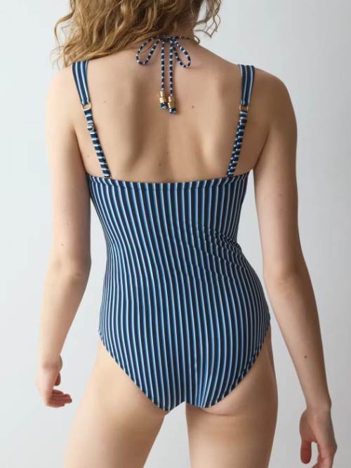 Triumph Swimwear Summer Twist navy blue bathingsuit