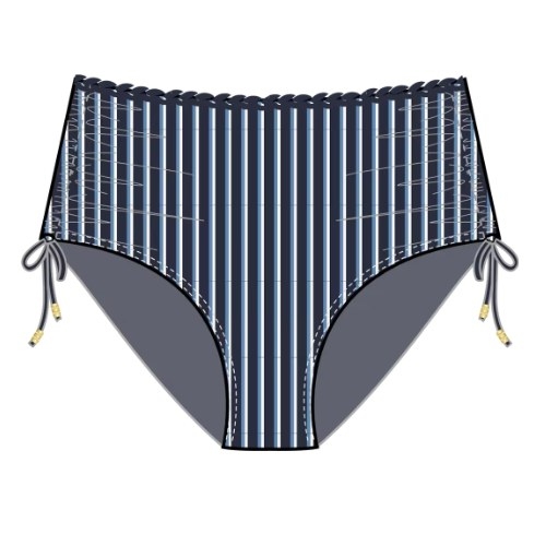 Triumph Swimwear Summer Twist navy blue bikini brief