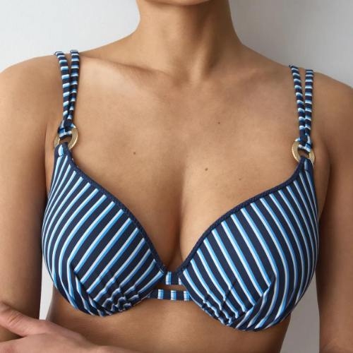Triumph Swimwear Summer Twist navy blue padded bikini bra