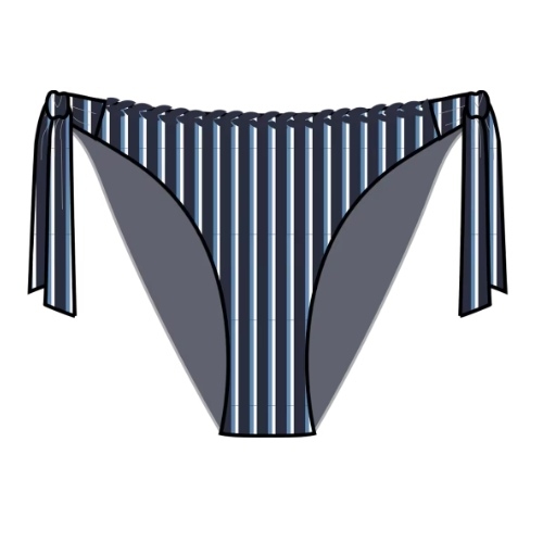 Triumph Swimwear Summer Twist navy blue bikini brief