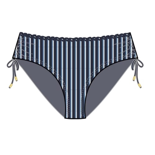 Triumph Swimwear Summer Twist navy blue bikini brief