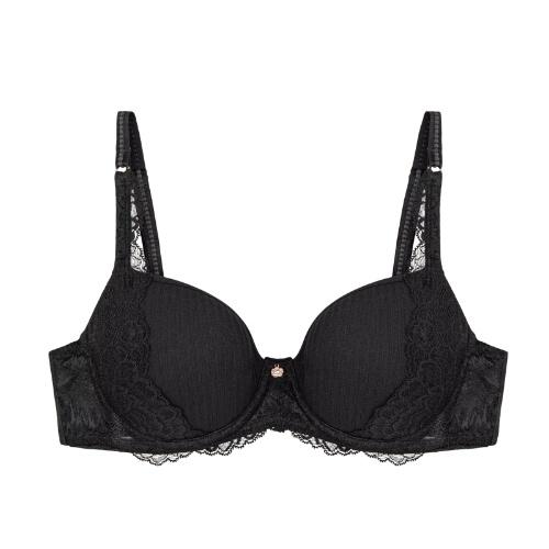 Triumph Wild Peony Florale black padded bra