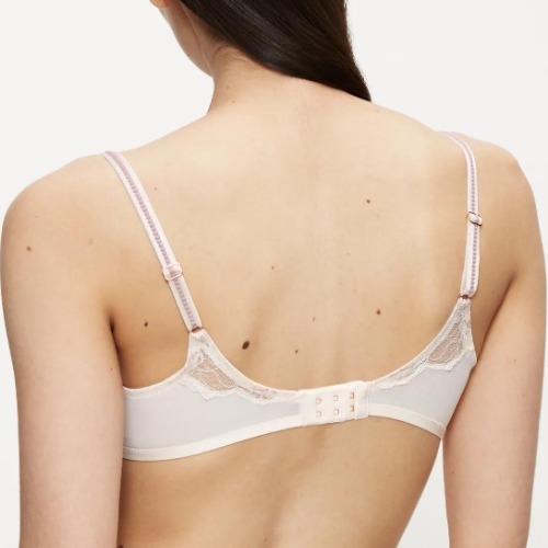 Triumph Wild Peony Florale white padded bra
