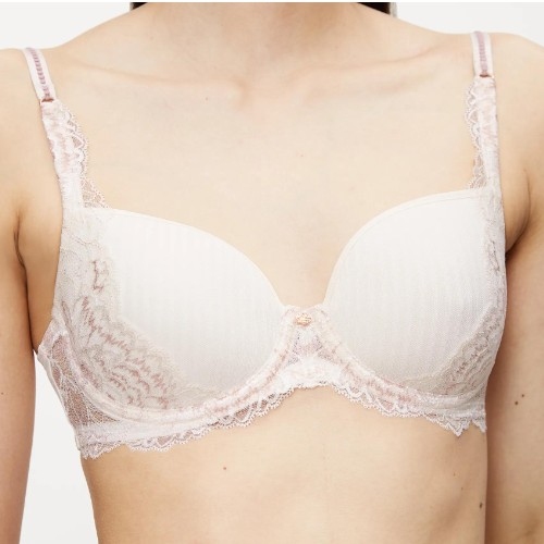 Triumph Wild Peony Florale white padded bra