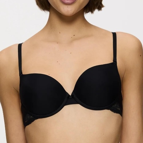 Triumph Lovely Micro black padded bra