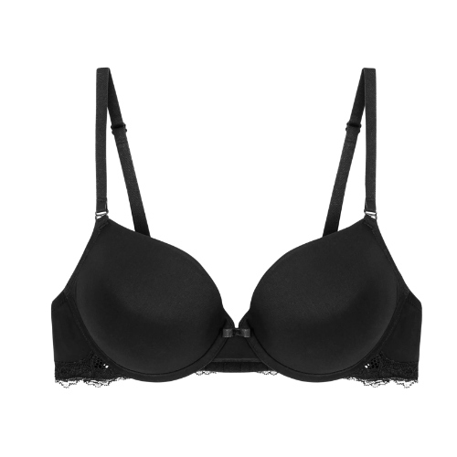Triumph Lovely Micro black padded bra